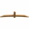 Ekena Millwork Bellingham Rough Sawn Timber Gable Bracket, Western Red Cedar, 96"W x 24"H x 4"D x 6"F, 6/12 Pitch GBW096X24X0406BEL00RWR - alternate 5